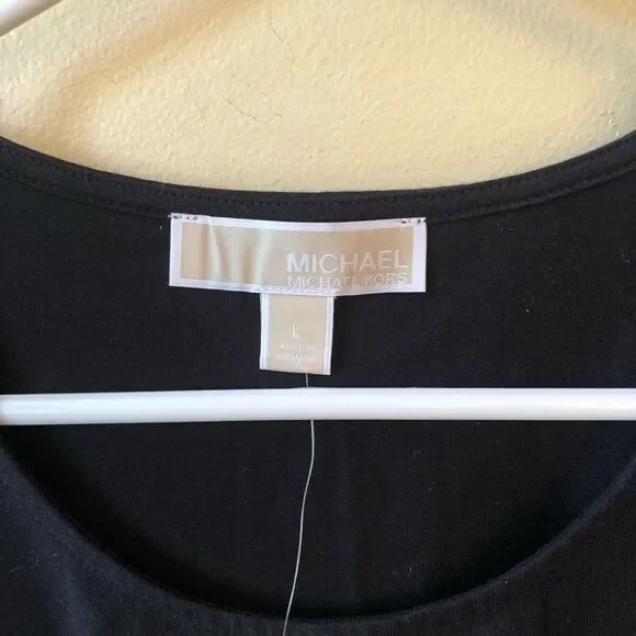 Michael Kors Cold Shoulder T-Shirt - Picture 3 of 4